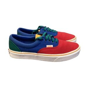 Vans Era Primary Block Mulitcolor/Lapis Blue Size Mens 6.5/Women's 8